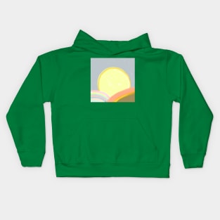 Sunny Rainbows Kids Hoodie